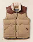 Range Down Vest - Drill Khaki