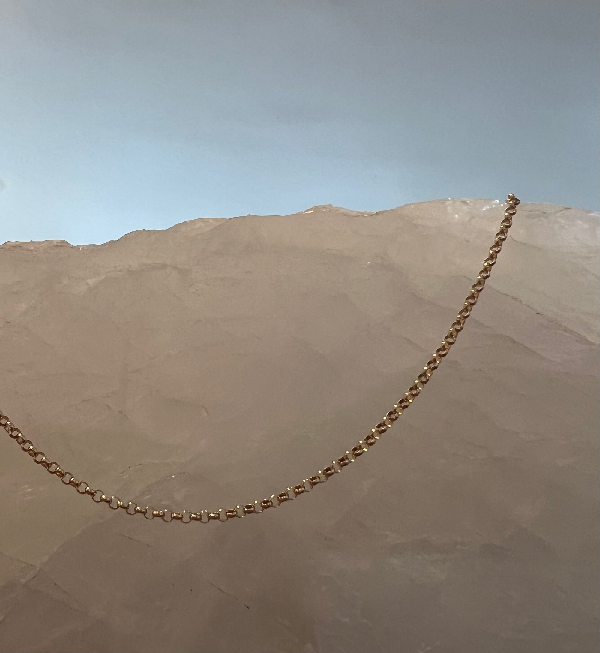 Thick 14k Gold Cable Chain
