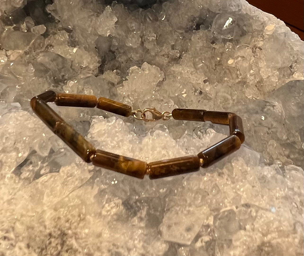 Bar Tiger's Eye Bracelet