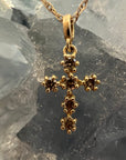 Dainty Diamond Cross Necklace