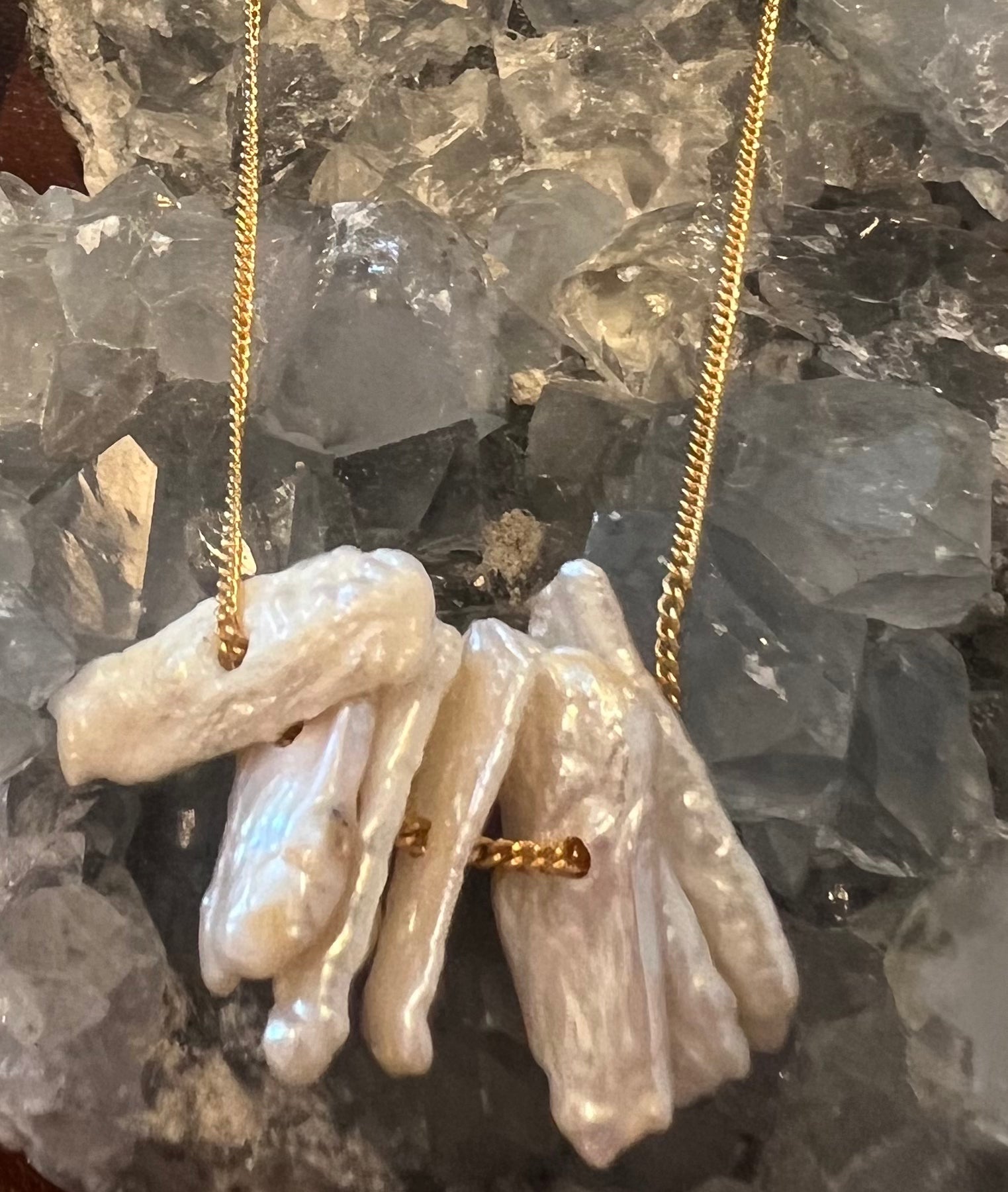 Pearl Dangle Necklace