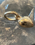 Small Organic Heart Pendant