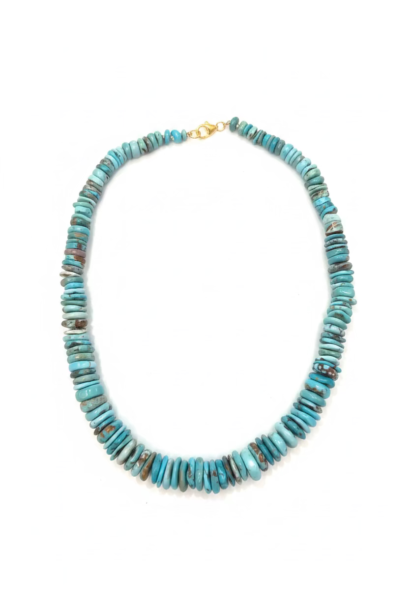 Chunky Candelaria Turquoise Necklace
