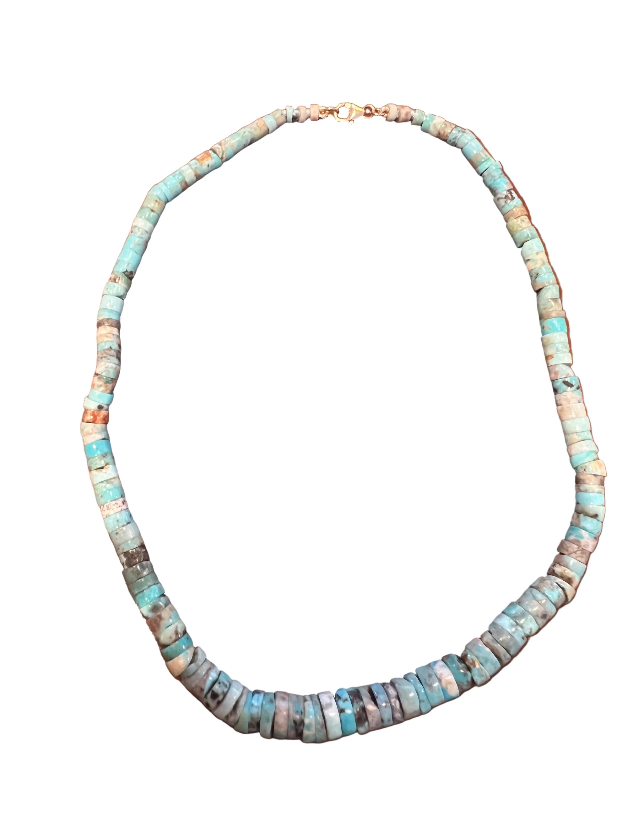 "Number Eight" Turquoise Necklace
