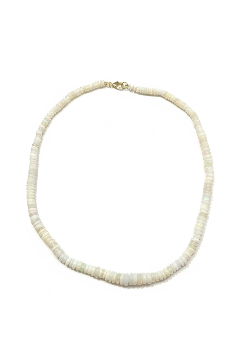 Cloudy Opal Necklace