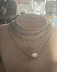 Oval Cut Moonstone Prong Setting Necklace 14K Yellow Gold