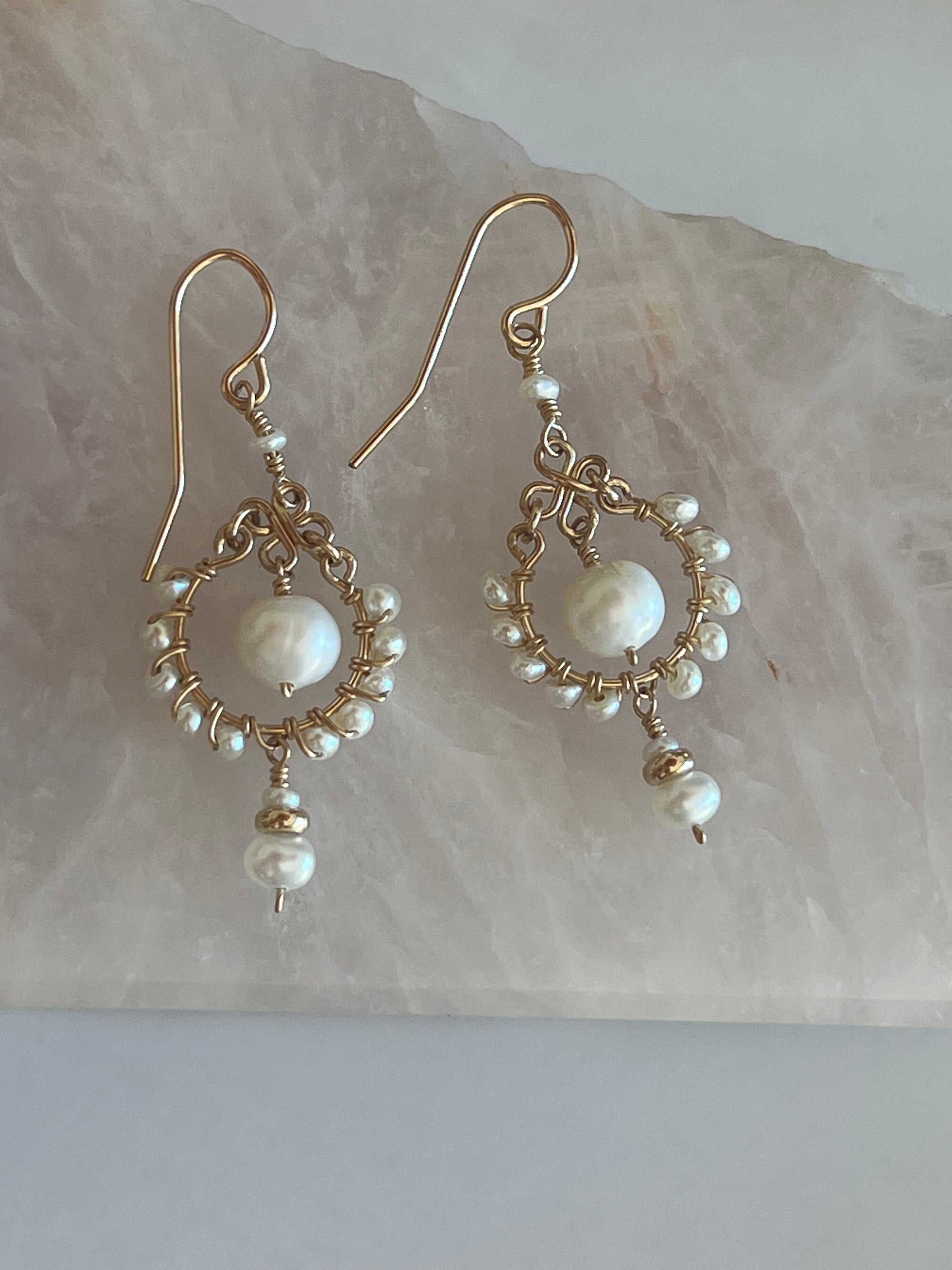 Pearl Drop Earrings