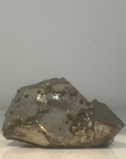 Pyrite on white background