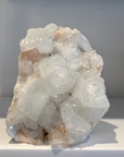 AAA Cubic Vertical Sculptural Opaque Quartz Cluster