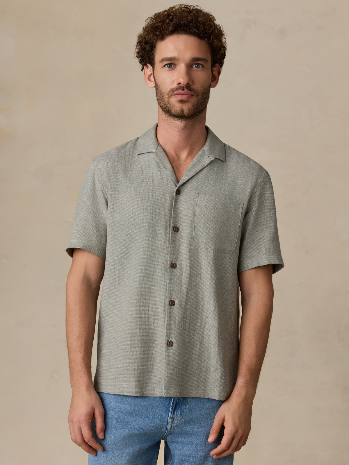 SS Breeze Camp Shirt - Garden Valley