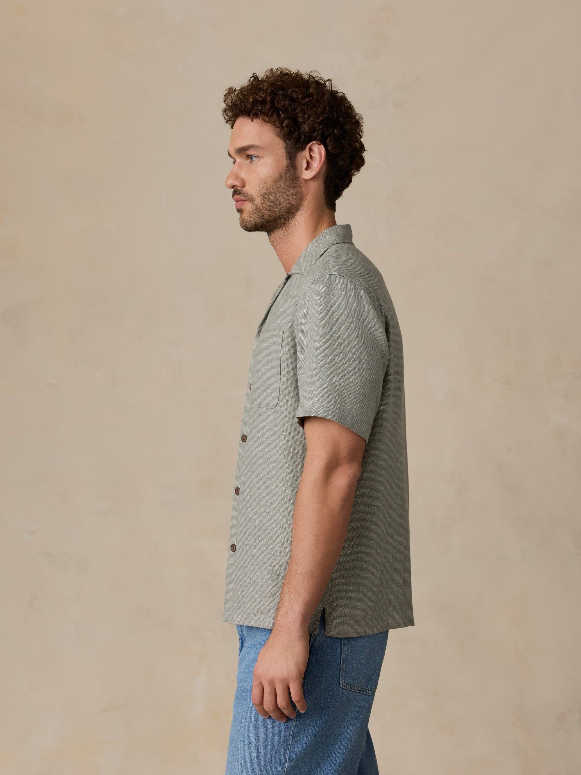 SS Breeze Camp Shirt - Garden Valley