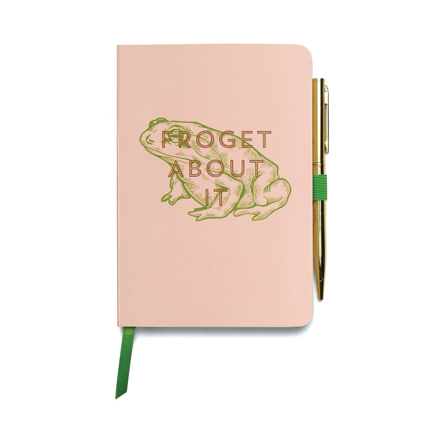 Vintage Sass Notebook with Pen- Froget About It