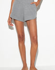 Kylie Lounge Short - Heather Grey