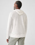 Sunwashed Slub Hoodie - White