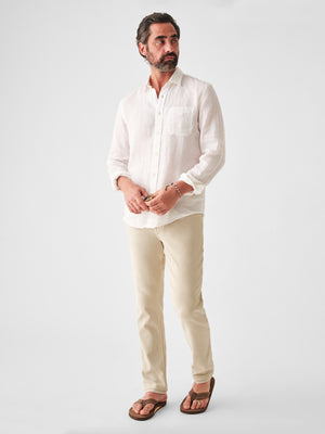 Linen Laguna Shirt - White