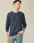 Long-Sleeve Sunwashed Tee - Dune Navy
