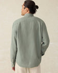 Laguna Linen Shirt - Fairfield Dobby