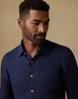 Laguna Linen Shirt - Island Navy