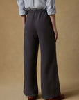 Topanga Drape Pant - Washed Black