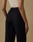 Sun Strider Linen Pant - Black