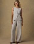 Sun Strider Linen Pant - Flax