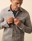 Legend Sweater Shirt - Forest Rose Plaid