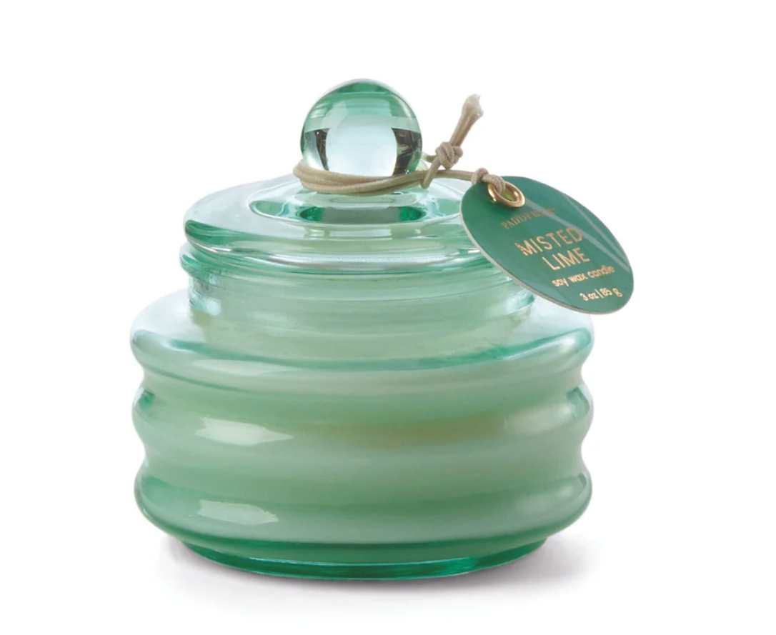 Beam Glass Candle - Misted Lime
