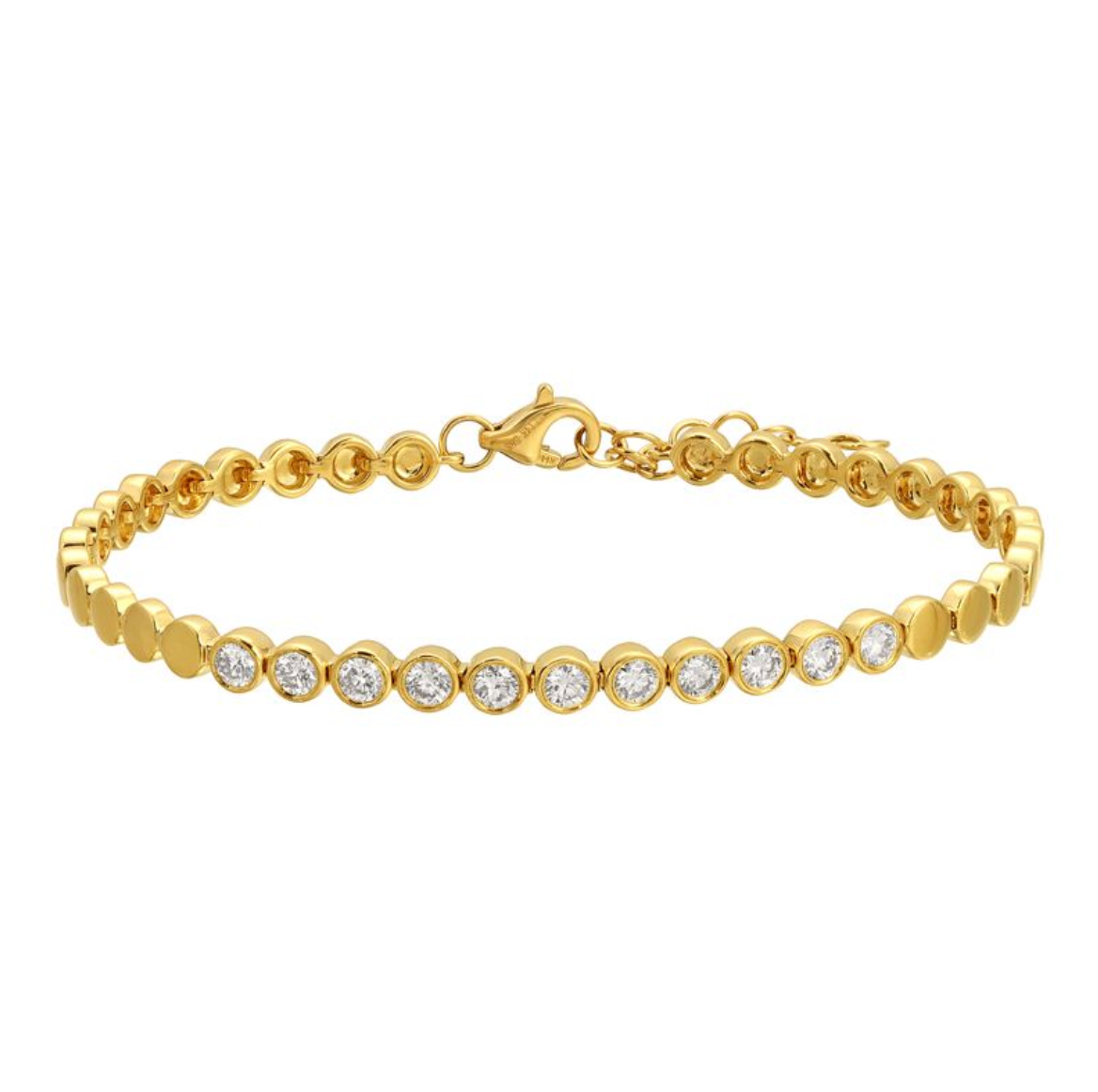 Round Tennis Bracelet