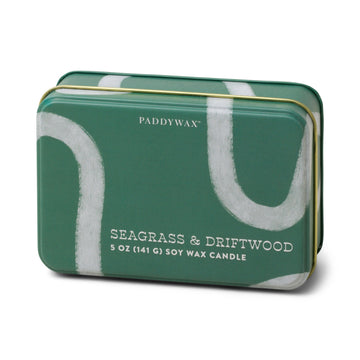 Seagrass and Driftwood Tin - Paddywax