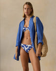 Laguna Linen Kova Shirtdress - Paradise Blue