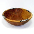 Batik Inlay Olive Wood Bowl (5-6in)