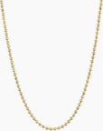 Ball Chain | Silver Plated Gold 18 in
