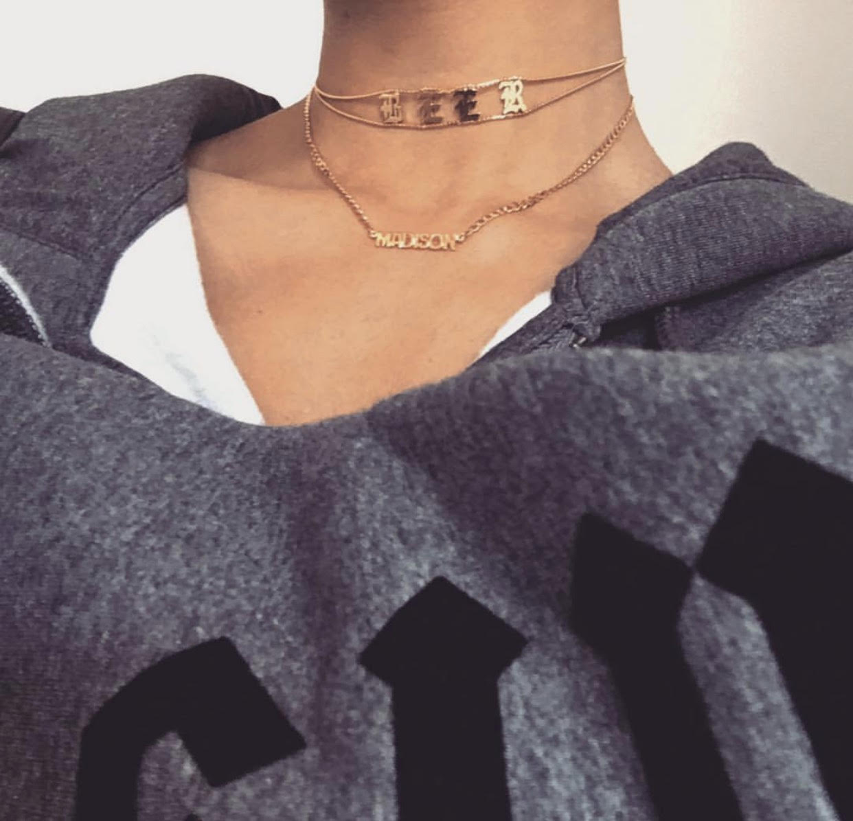 Mini Name Plate Necklace