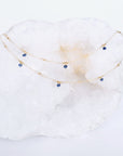 Lapis Lazuli Facetted Bead Necklace