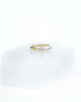 Round Tapered Bezel-set Diamond Ring
