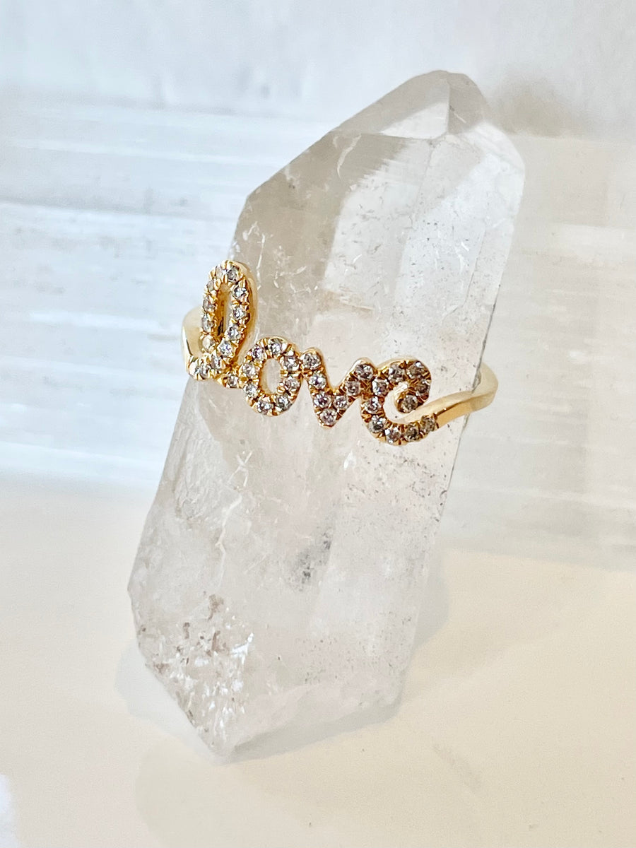 Large Love Ring