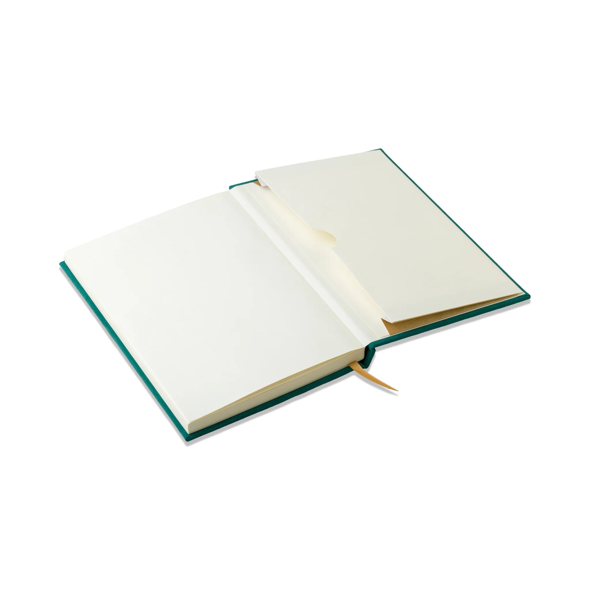 Hard Cover Suede Cloth Journal - Linear Boxes