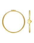 Dainty heart ring