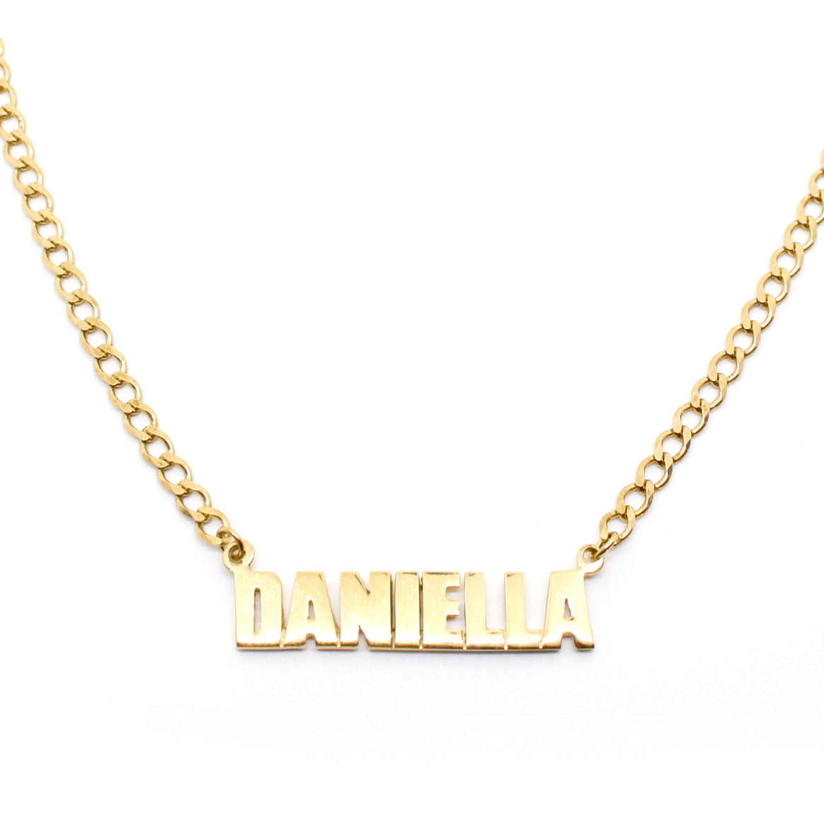 Mini Name Plate Necklace