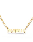 Mini Name Plate Necklace