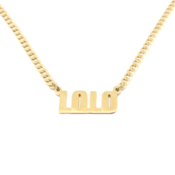 Mini Name Plate Necklace