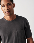 Sunwashed Pocket Tee - Washed Black