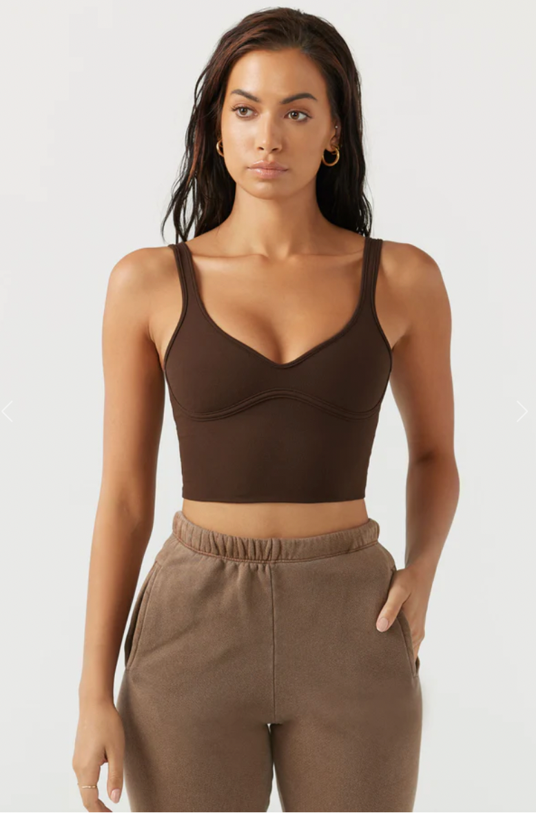 Contour Crop Tank