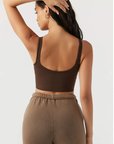 Contour Crop Tank