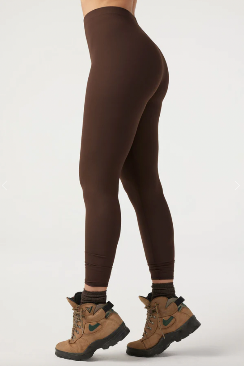 The Body Legging Sueded Umber