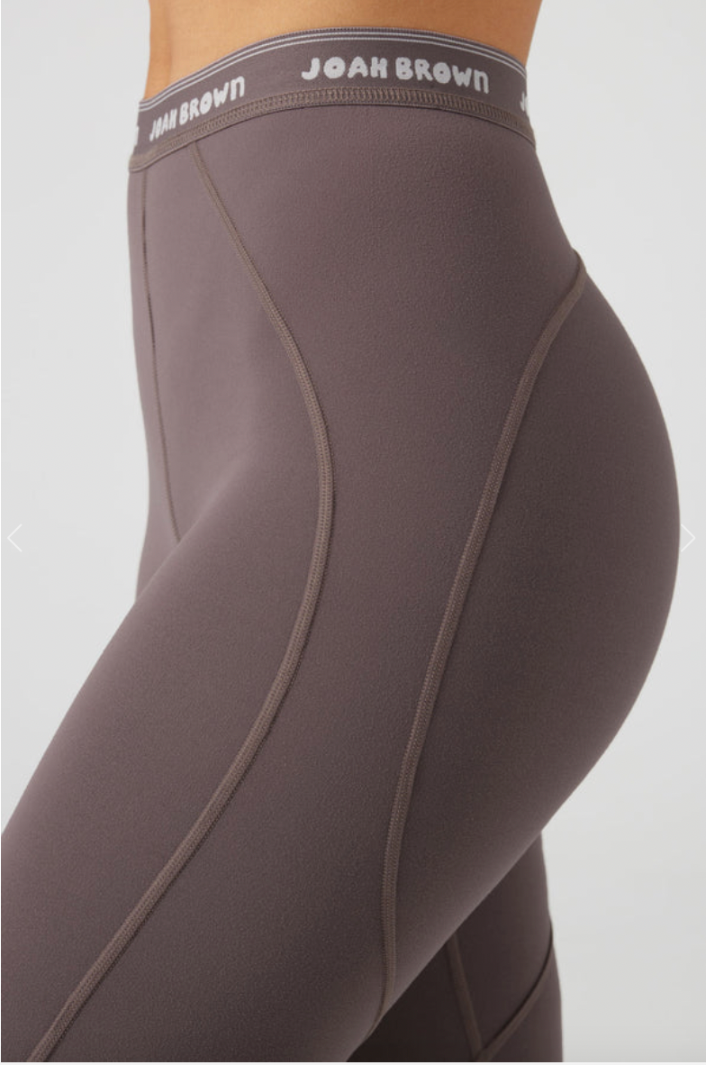The Sports Legging Sueded Mauve