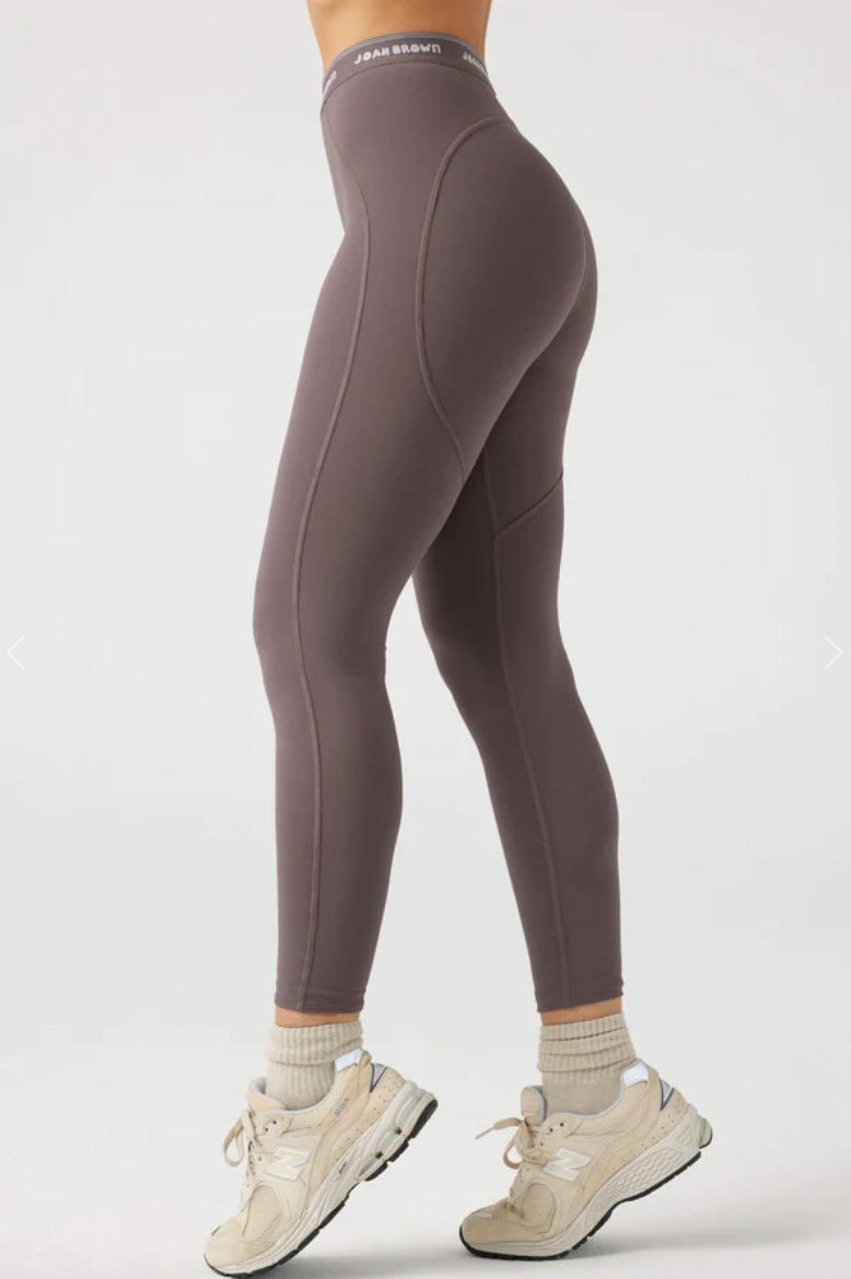 The Sports Legging Sueded Mauve
