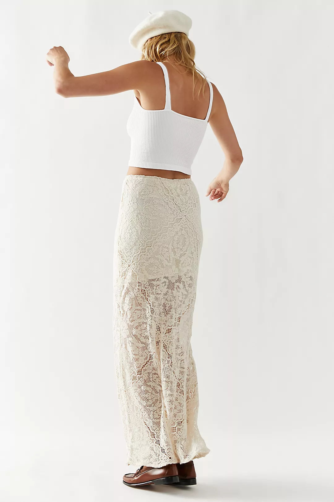 Arcana Maxi Skirt Lovers - Natural
