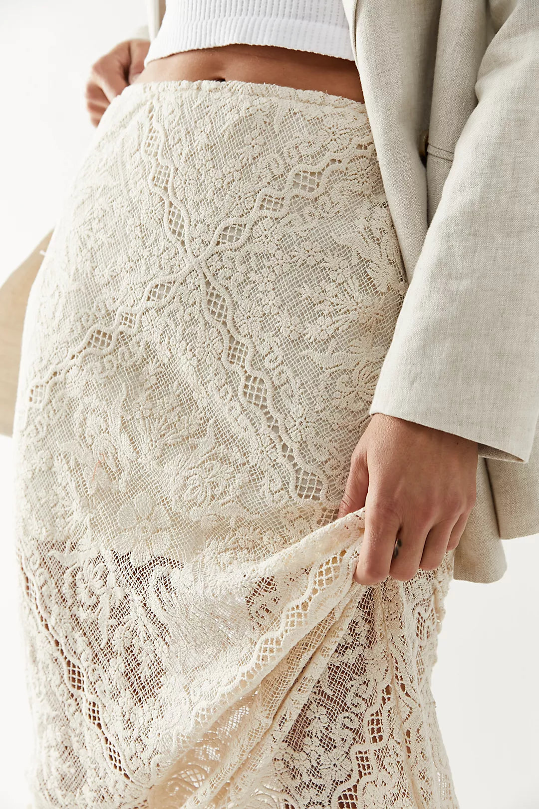 Arcana Maxi Skirt Lovers - Natural