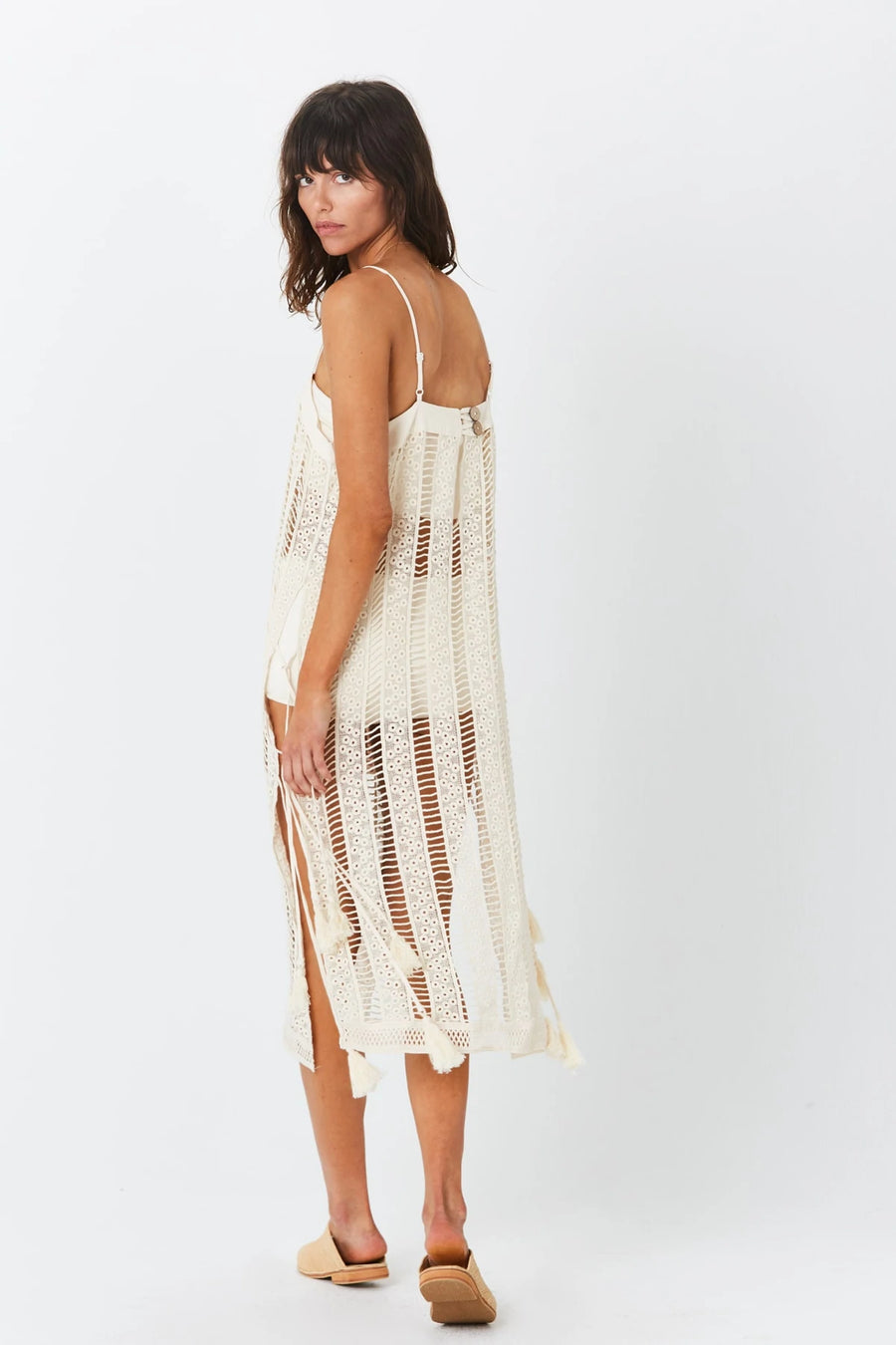 Vista Cover Up Natural Lace